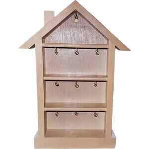 Vintage Hallmark Shadow Box Memory House Display Case for Miniature Ornaments
